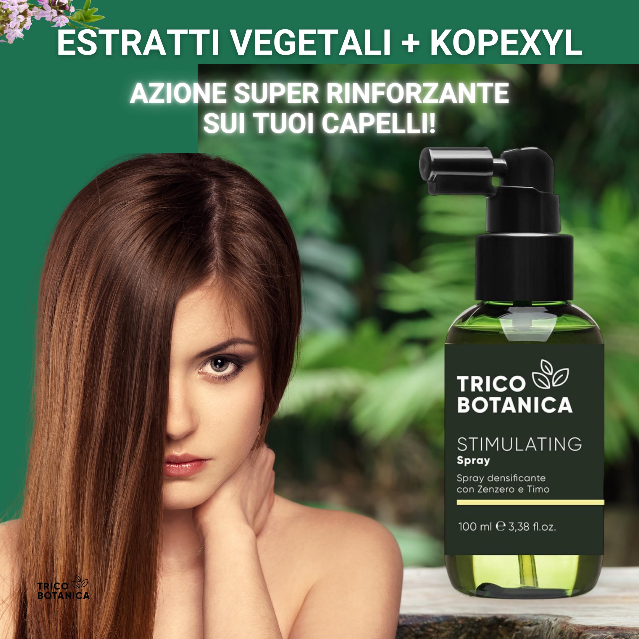 Fiale Anticaduta Capelli Donna Rinforzante In Spray - Utilizzalo Anche Come Lozione Densificante Per La Ricrescita Capelli Uomo