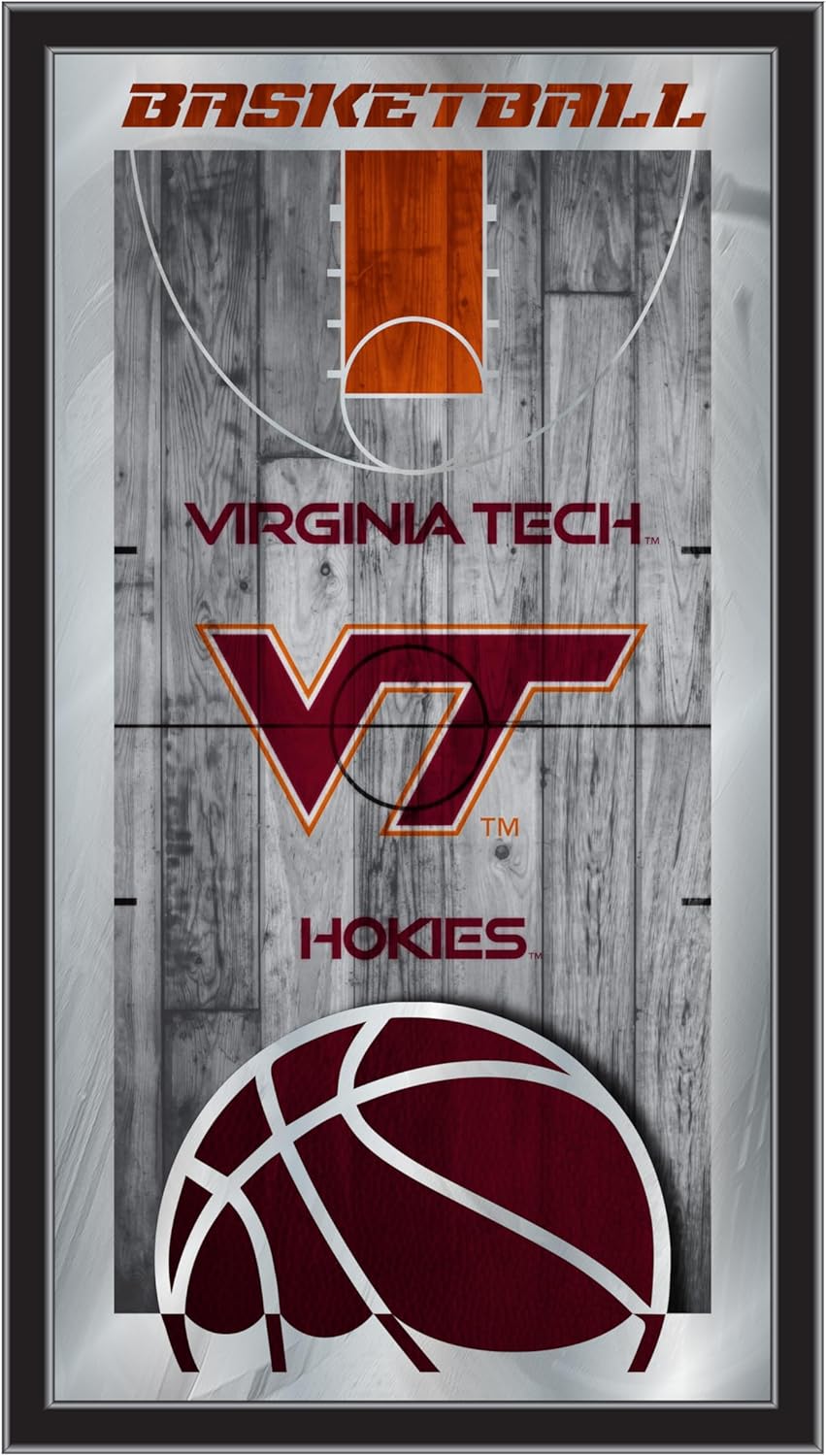 HBS Virginia Tech 15" x 26" Basketball Mirror by Holland Bar Stool Company