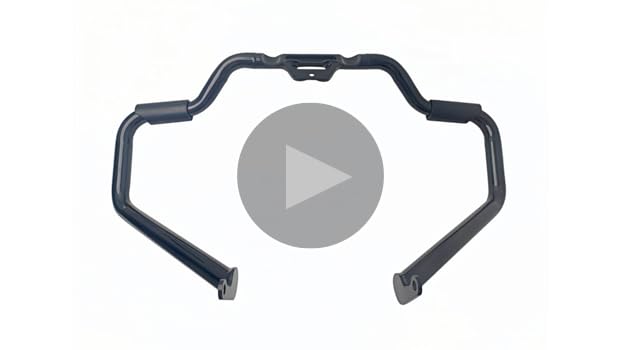 Amazon.com: GZICMA Mustache Engine Guard Front Highway Crash