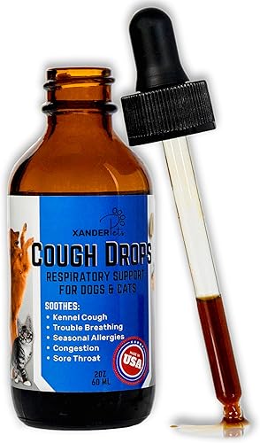 Miniatura 8 de USA 1200 gotas - Tratamiento para la tos para perros - Alivio de la alergia del perro - Alivio de la picazón - Supresor de tos húmeda y seca - para