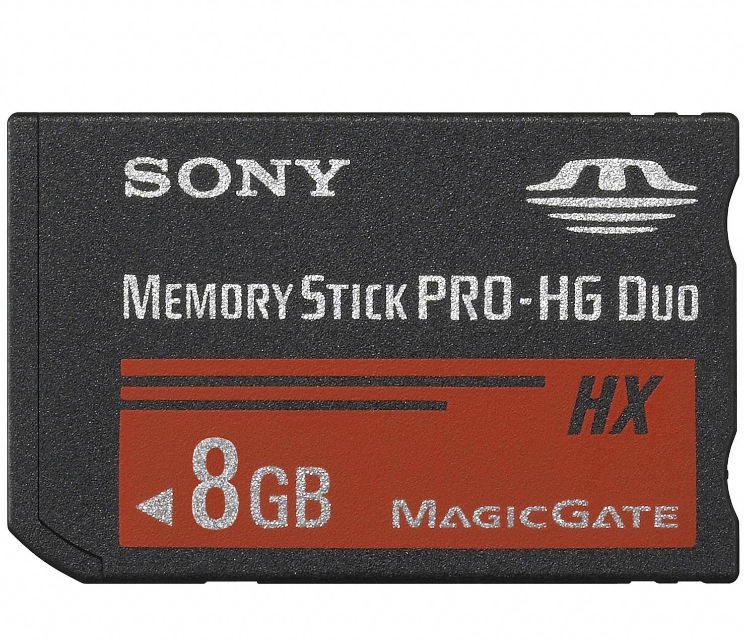 Sony 8 GB PRO-HG Duo HX Memory Stick MSHX8B (Black)