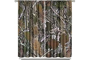Camo Window Curtains, Perfect for Bedroom Comfort and Privacy