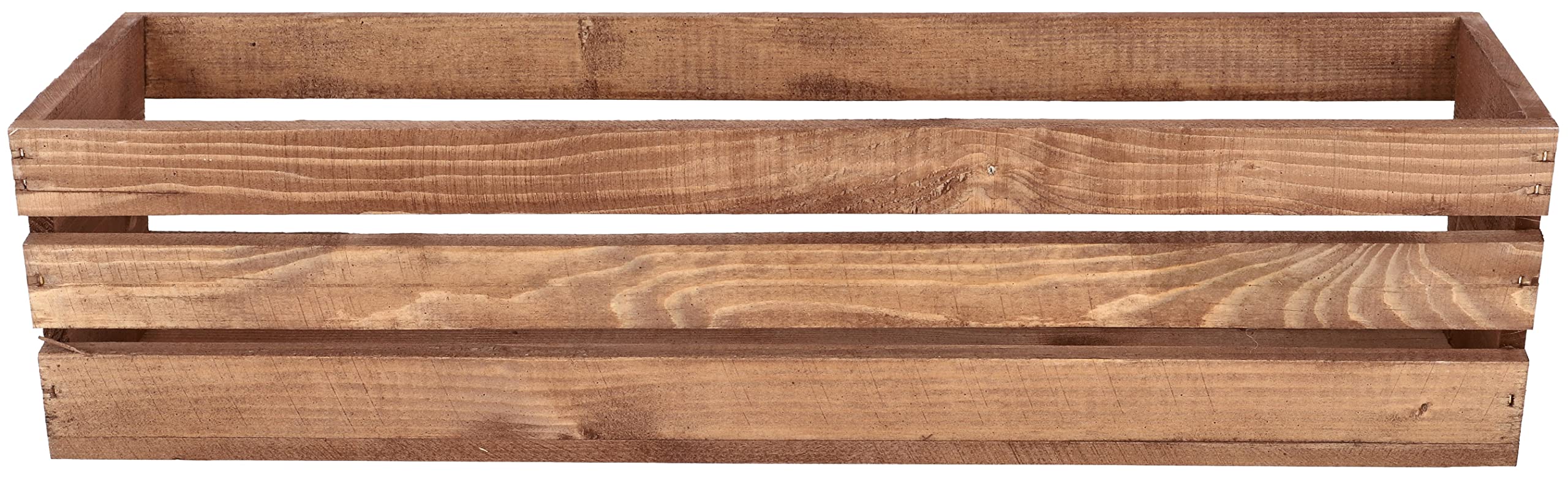 KOTARBAU® Jardinera de Madera, 600 x 180 x 150 mm, Color marrón, Jardinera Rectangular, Larga, Macetero para Plantas y Hierbas, Jardín, Terraza, Balcón, Rústica