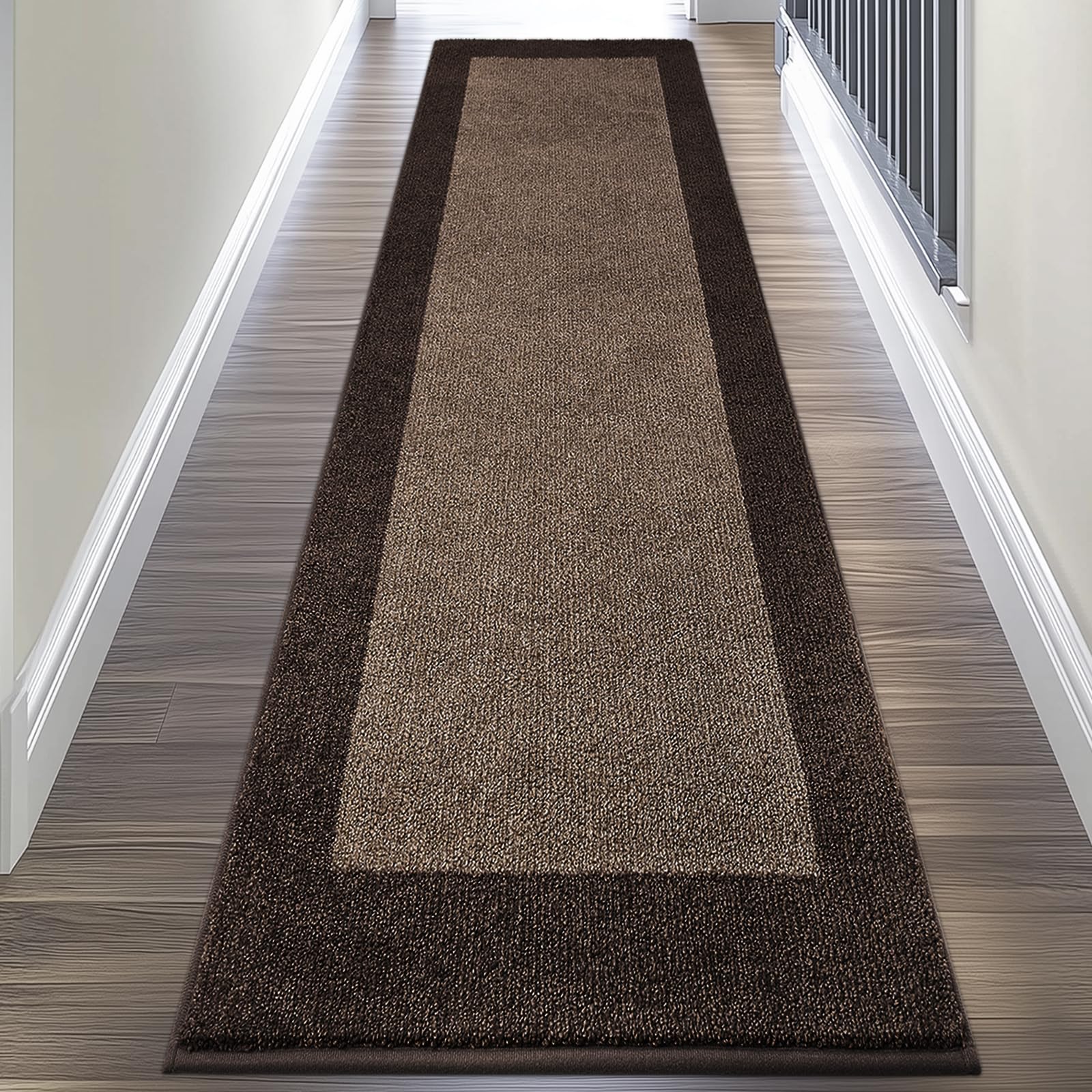 Runner Rug 24" x 96" for Kitchen, Floor, Hallway, Roll Packing