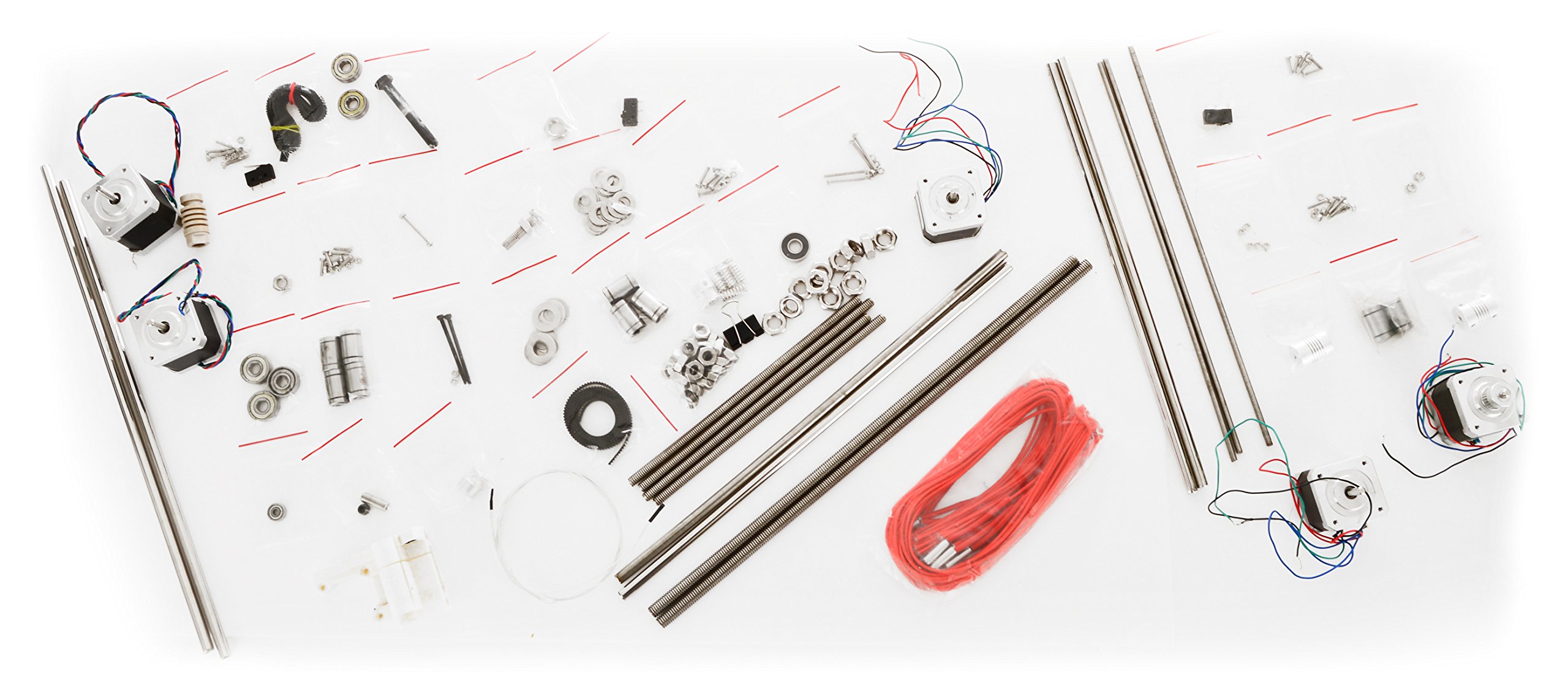 ETF Reprap Prusa i3 Rework Full Fasteners Rods and Bearings and Screw Nuts  Kit Set for 3D Printer XYZ Axises : Amazon.in: Industrial & Scientific