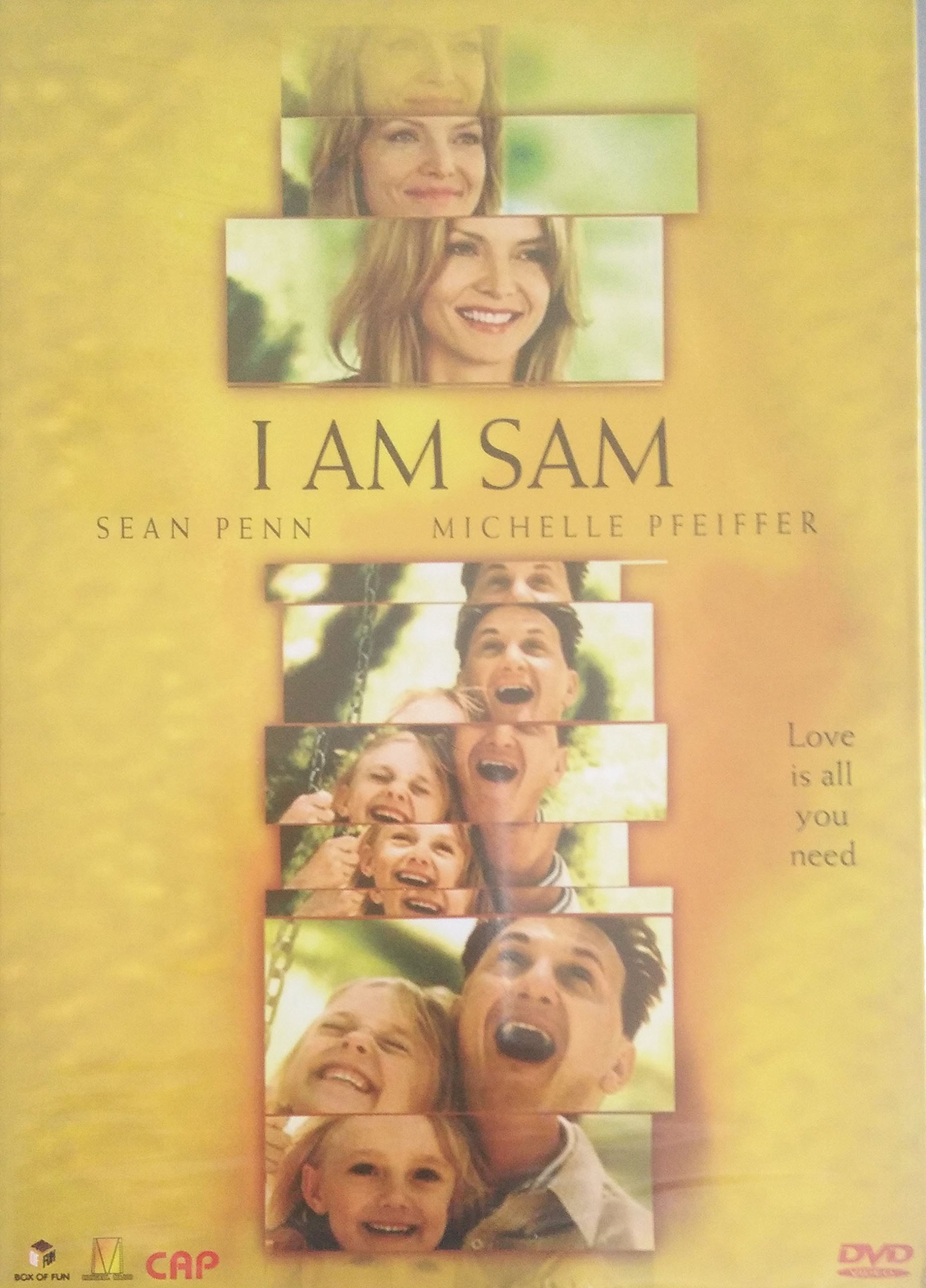 I Am Sam (2001) Sean Penn, Michelle Pfeiffer, Dakota Fanning [DVD]