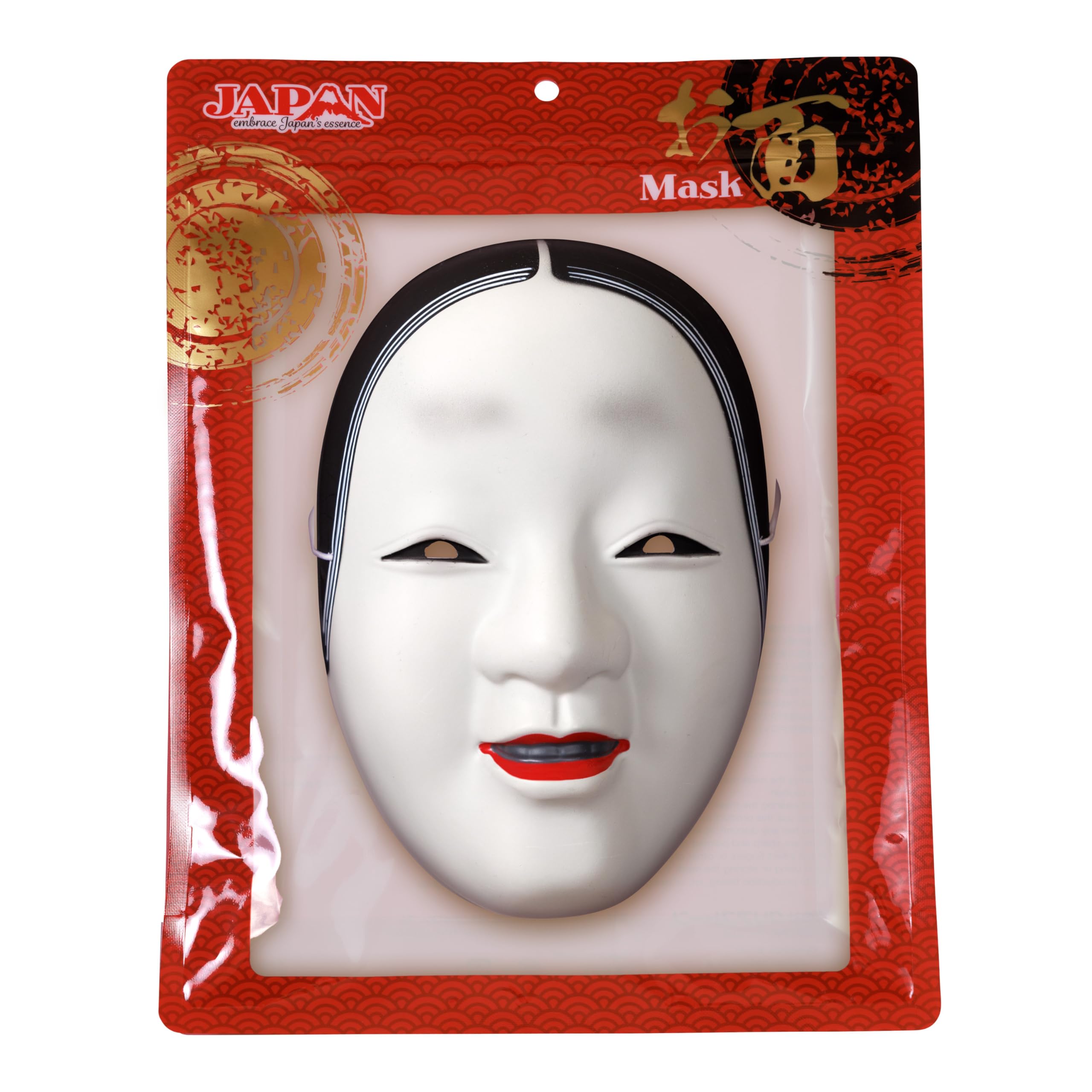 Traditional Japanese Noh Theatre Mask
