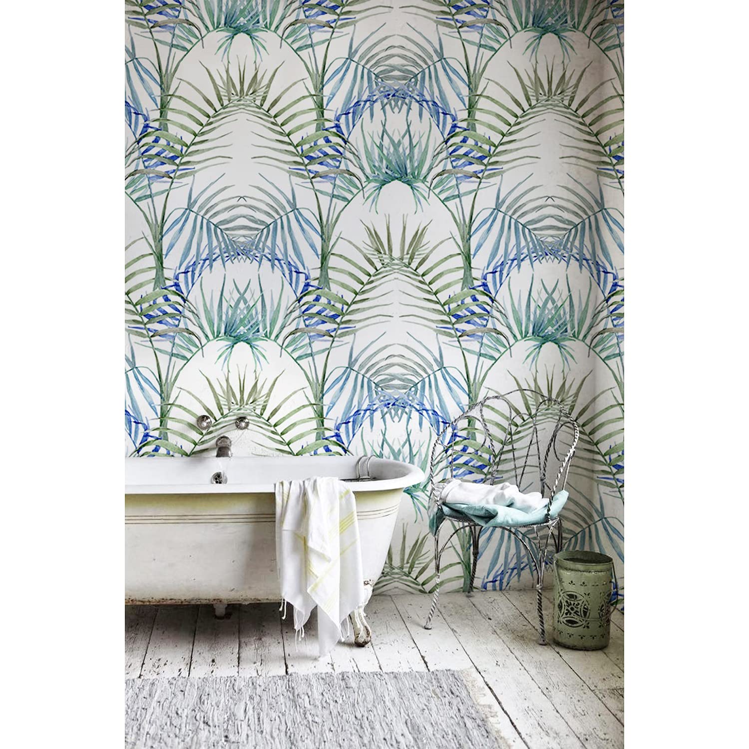 Papier peint feuilles tropicales pour chambre et salon : créez une oasis de nature