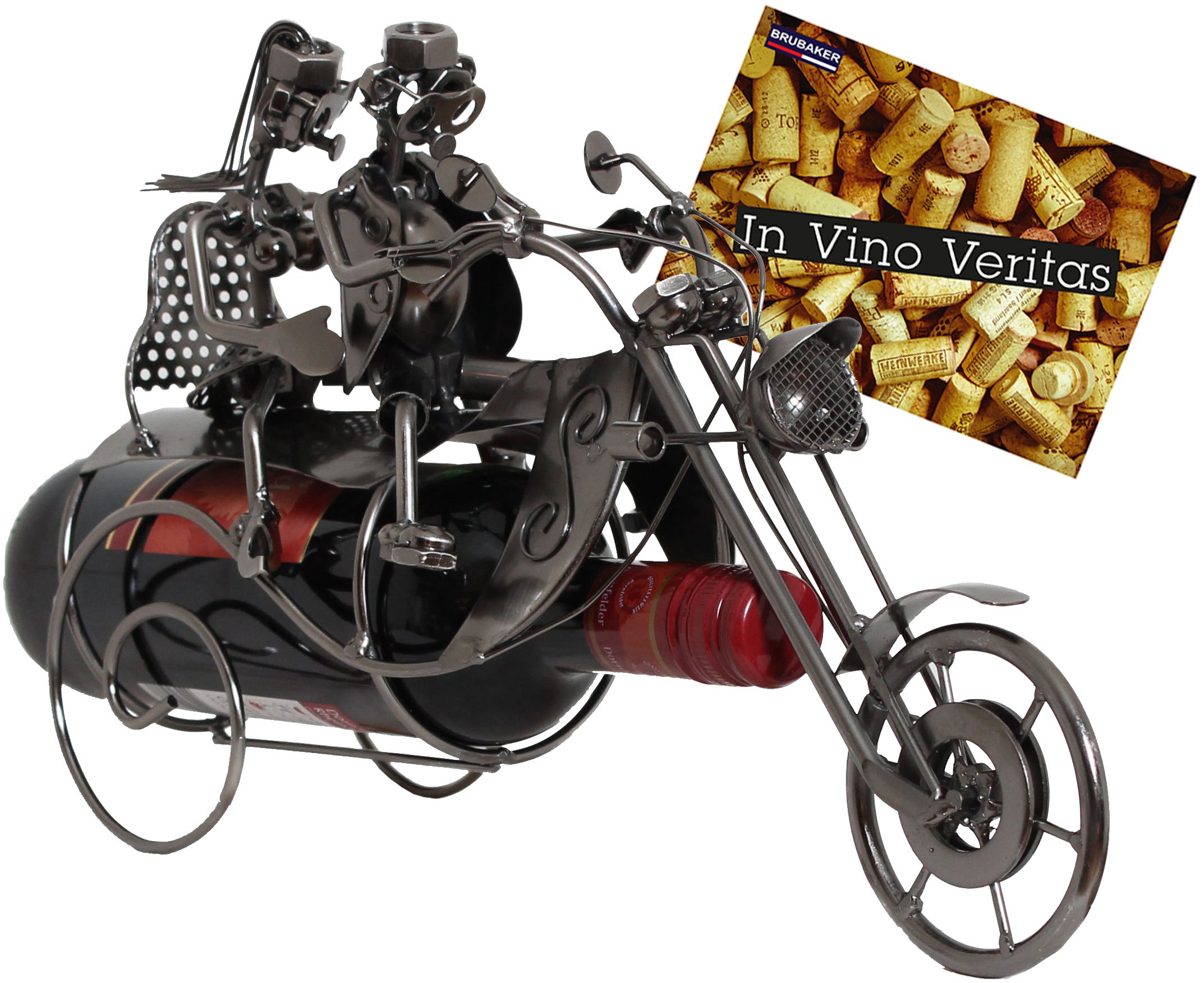bottle holder for motorbike