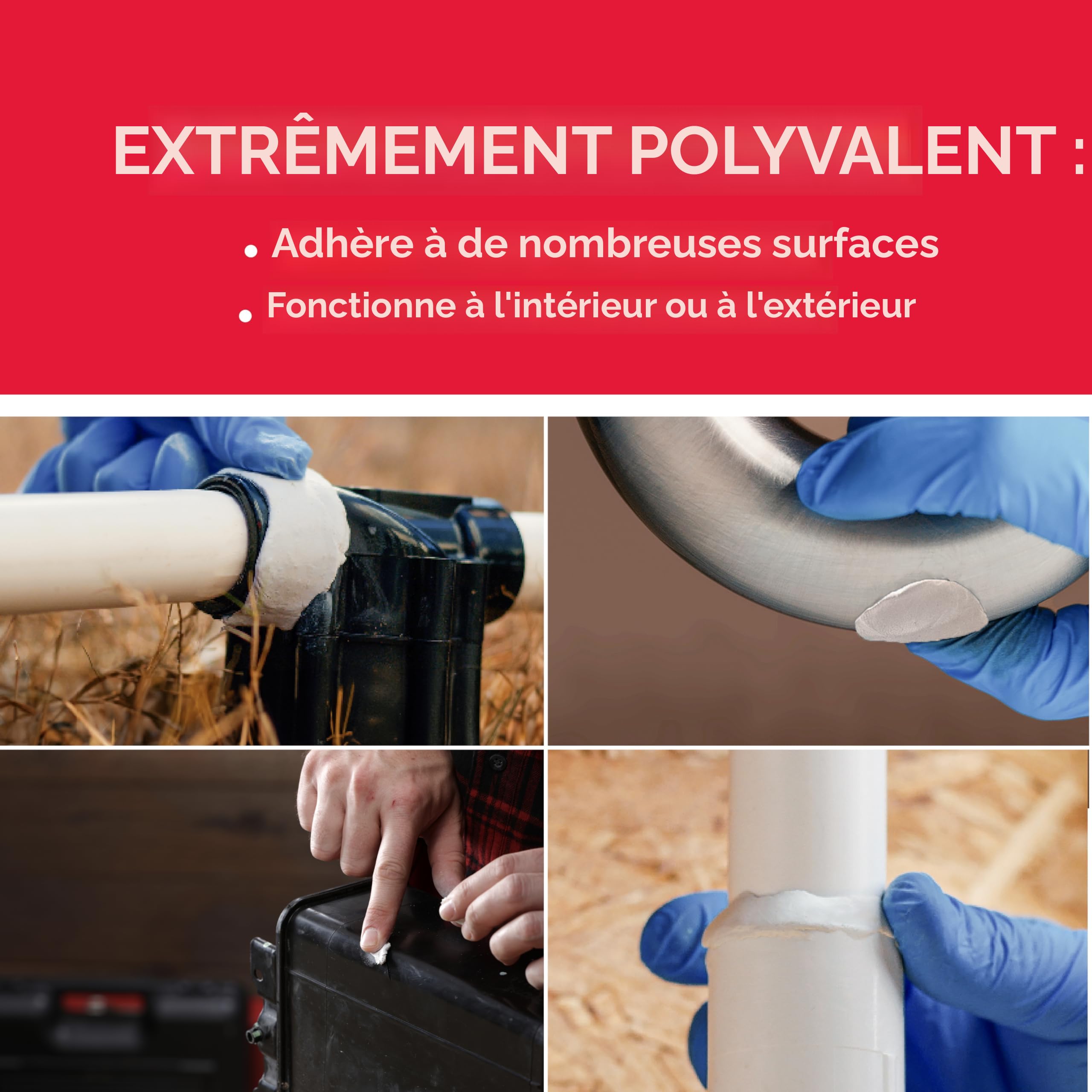 Pâtes epoxy colorantes - Pâte époxy colorante blanc pur (RAL 9010) 50g