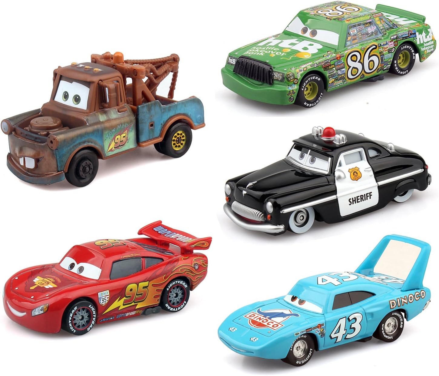1/55 Metal Die Casting Toy Car,boy Toy car for 3 Year and up,5 Pack