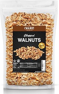 Premium Raw Chopped Walnuts 64oz (4 lb) - 100% Natural, No-PPO, Non-GMO,...