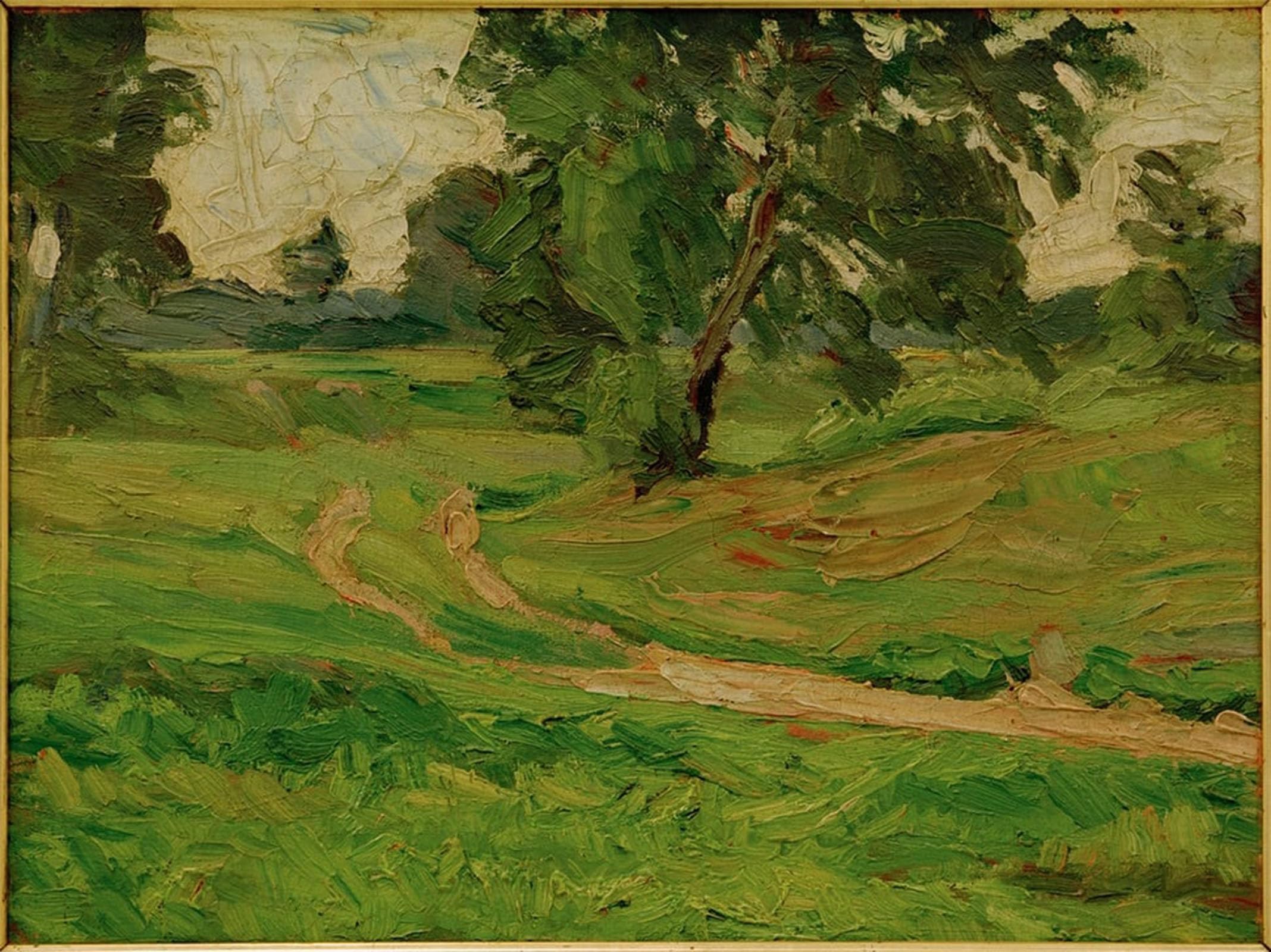 Posteriik No Frame Vintage Print Pop Art Landscape Artwork A Landschaft Hochsommer By Kurt Schwitters Art Prints For Office Home Decor 60X90cm