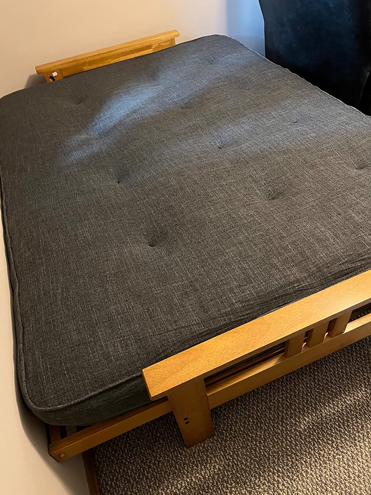 53/mo Finance Kodiak Furniture Monterey Futon Set with Butternut