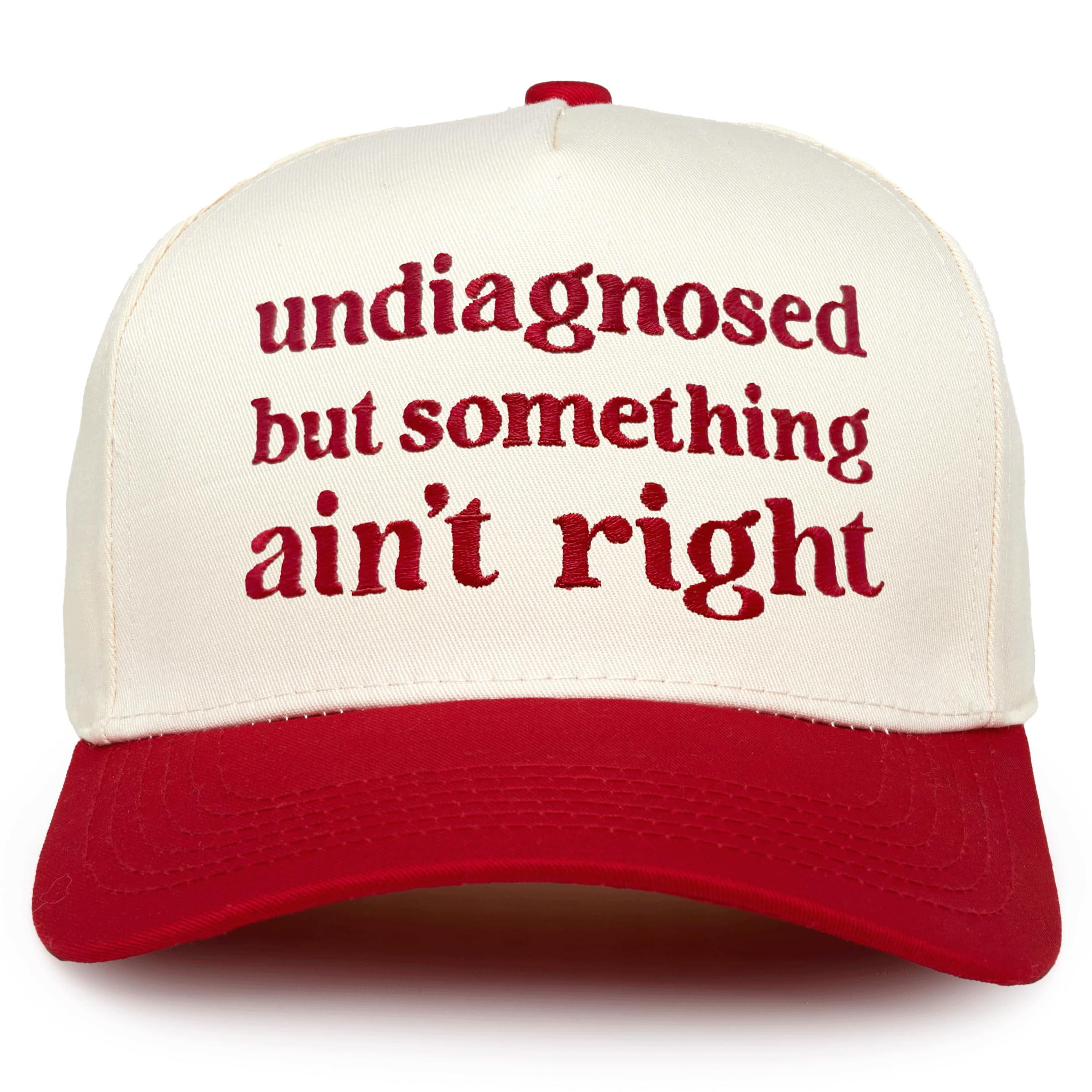 Funky Junque Adult Trucker Snapback Hat 2-Tone Baseball Cap
