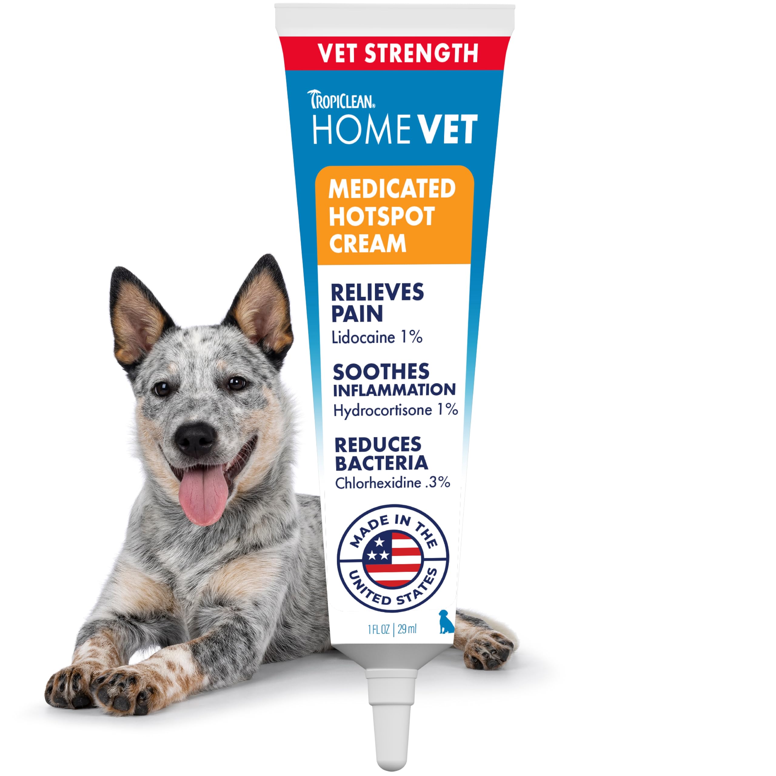 TropiClean HomeVet Medicated Cream