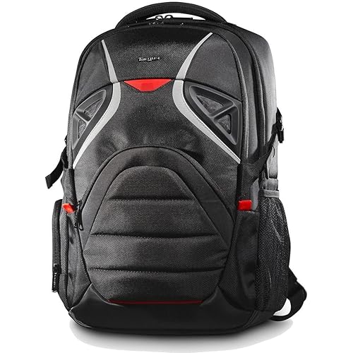 Targus Strike, Multicolour (Noir Et Rouge), 55 Centimeters