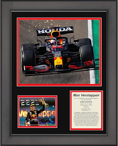 Marco Max Verstappen F1 Formula One Red Bull Driver 11"x14" Racing Three Photo Collage