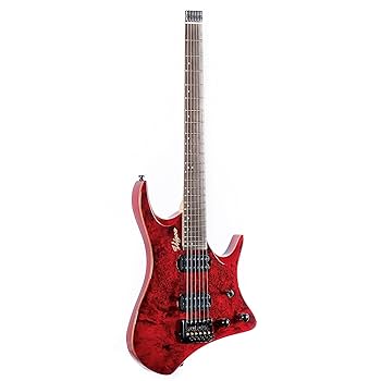 Amazon.com: Volgoa GTWT-01 6-String Headless Electric Guitar
