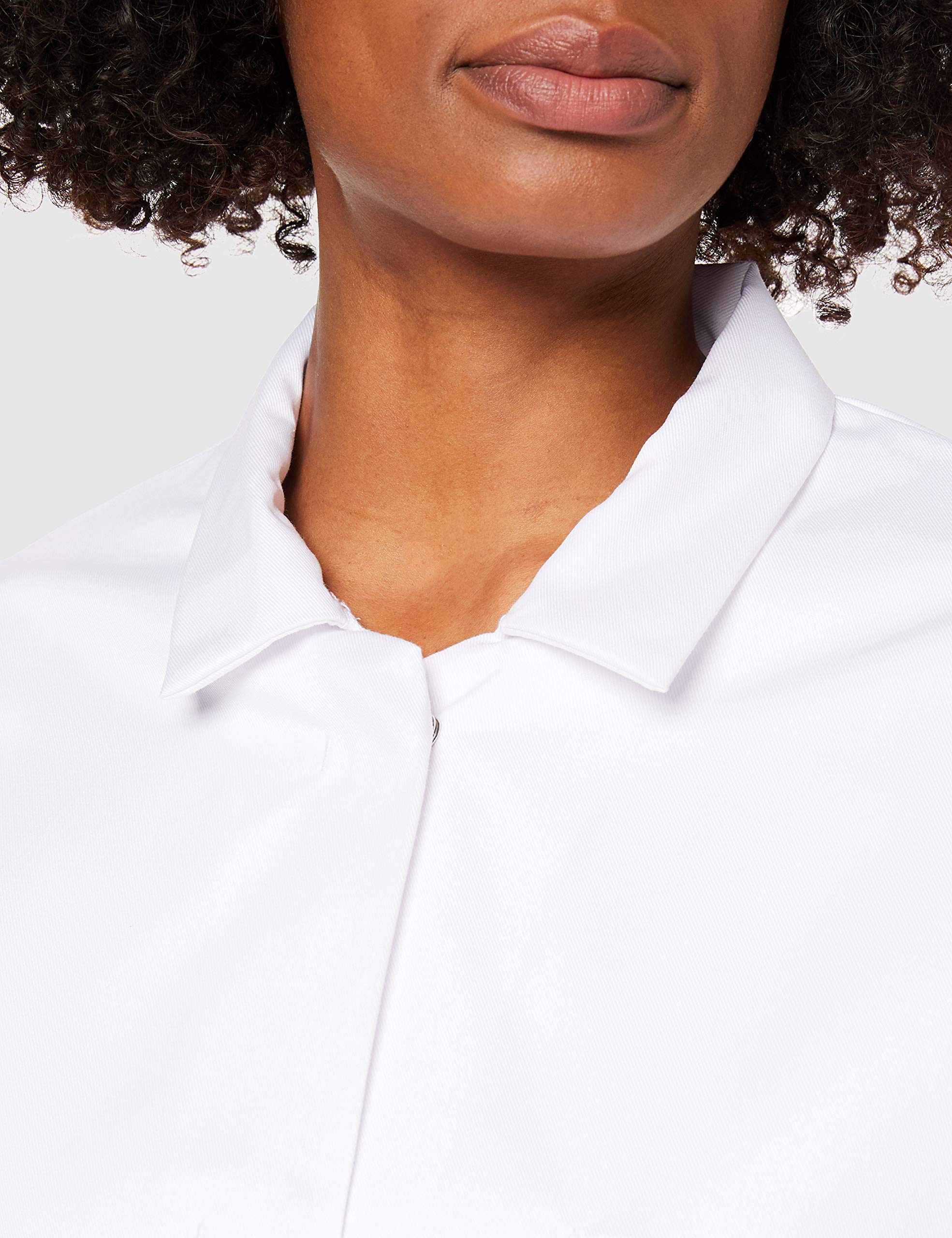 Blouse Alimentaire Portwest Pour Femme – 100% Coton – Blanche, Résistante Et Confortable Pour La Restauration