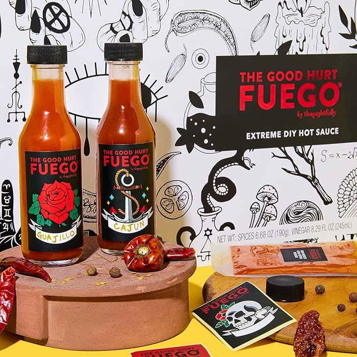 Thoughtfully DIY hot sauce making kit