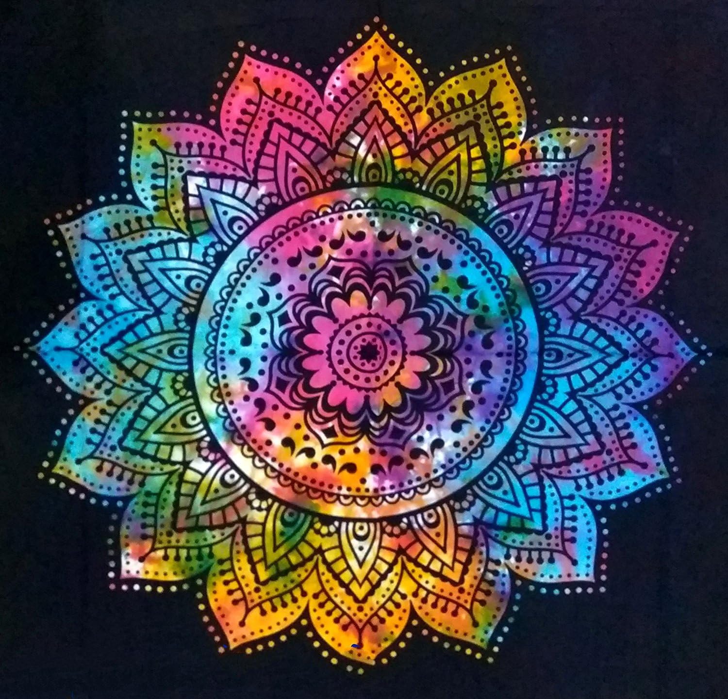 Harsh House Fashions Cotton Wall Hanging Tapestry ( 40 x 30 inch, Multicolour)