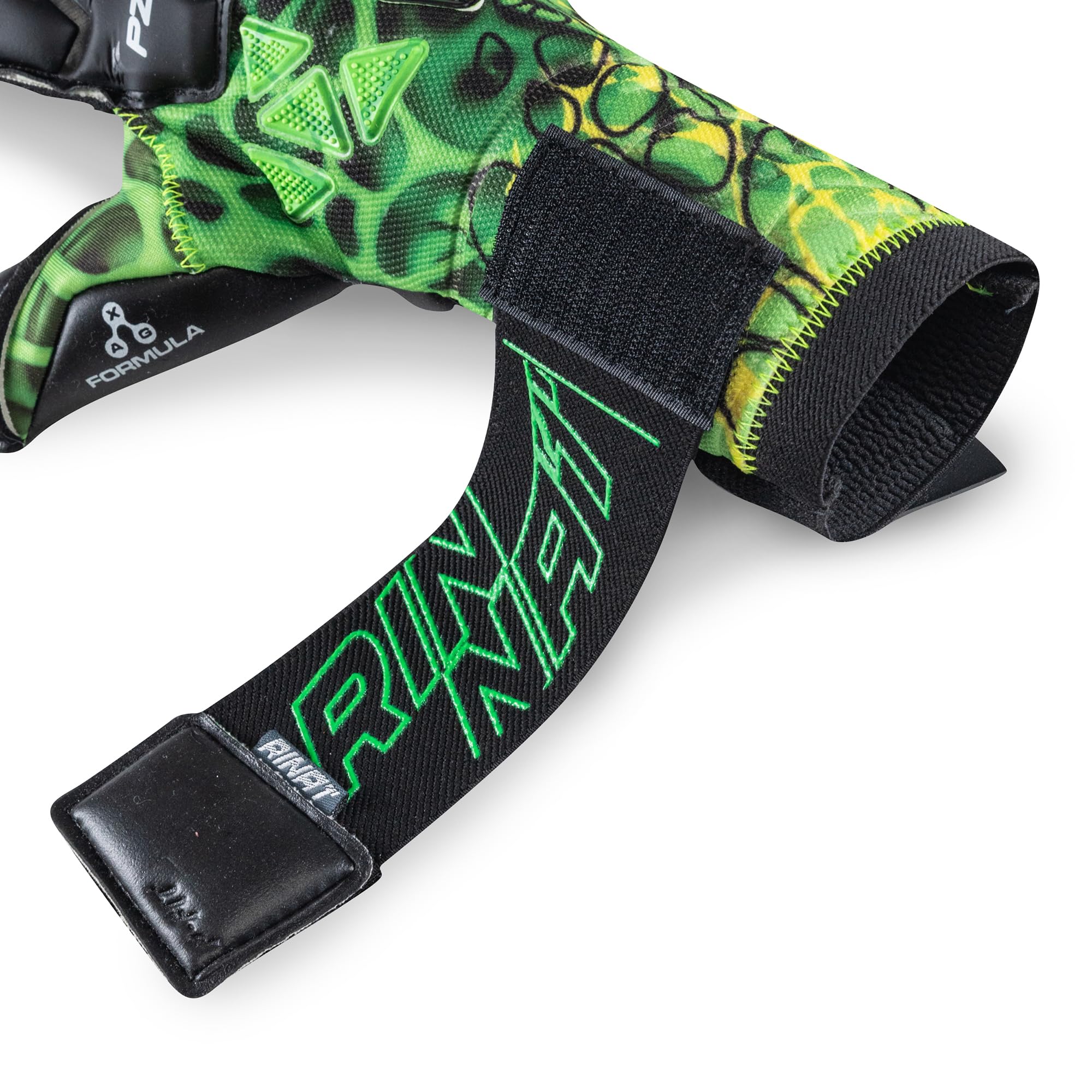 Rinat Rękawice bramkarskie Xtreme Guard Dominus Pro dla dorosłych zielone rozmiar 9