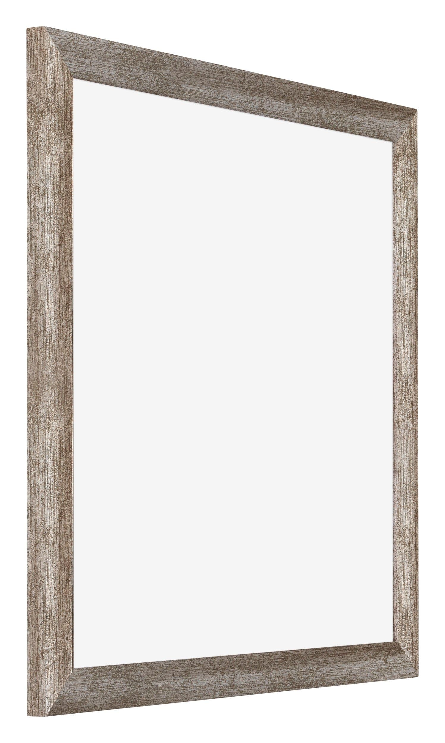 Cornice Decorativa Mura 35x35 Cm In Legno Con Vetro Acrilico Antiriflesso - Bianco Opaco Per Parete - Foto 7