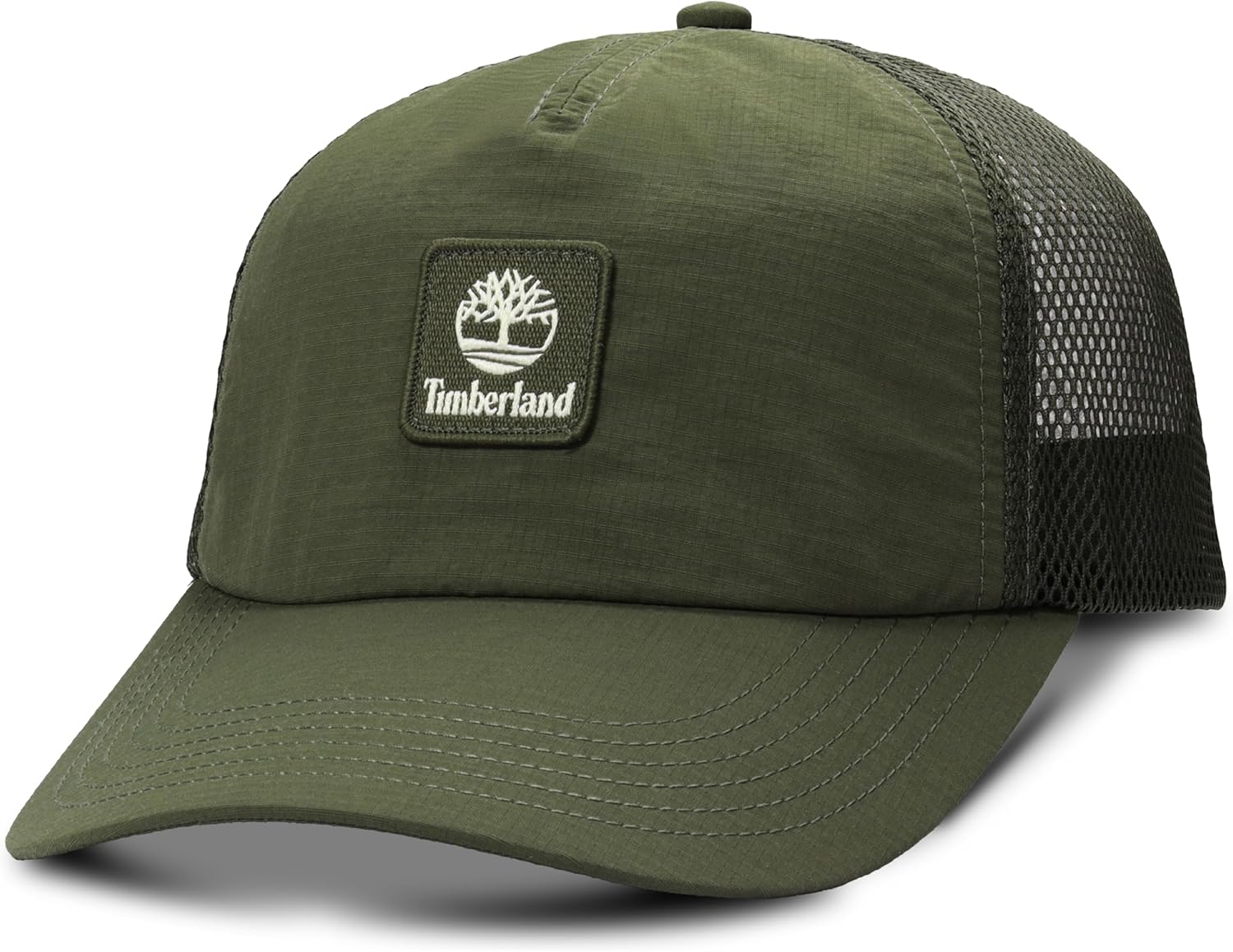 Timberland Men's Trucker Hat, Soft Baseball Cap, Adjustable Mesh Back, Running Golf, Breathable & Lightweight One Size