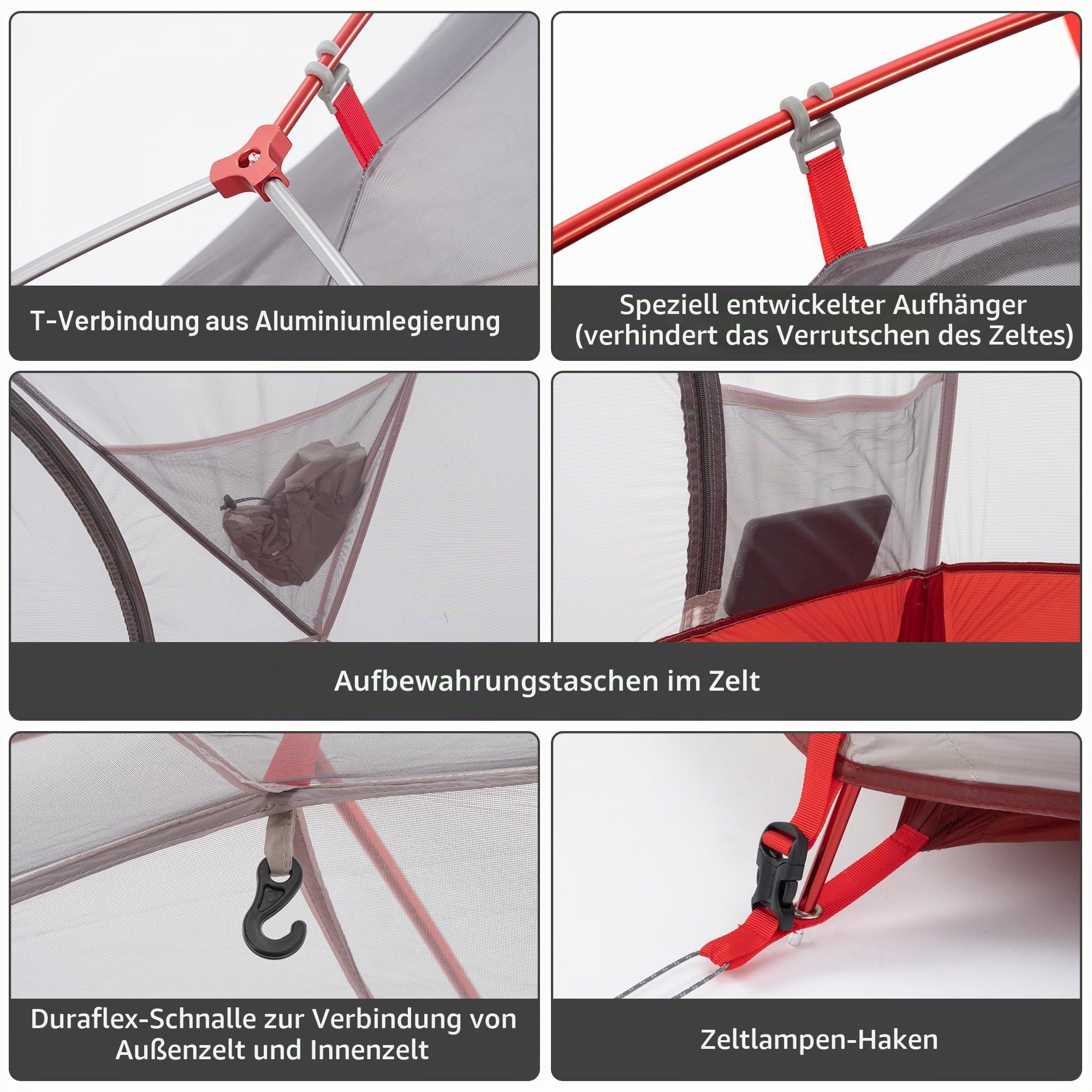 Naturehike Star-River Zelt 2 Personen Doppelzelt Ultraleichtes Zelt Rucksackreisen Wasserdicht Wandern Camping Zelt