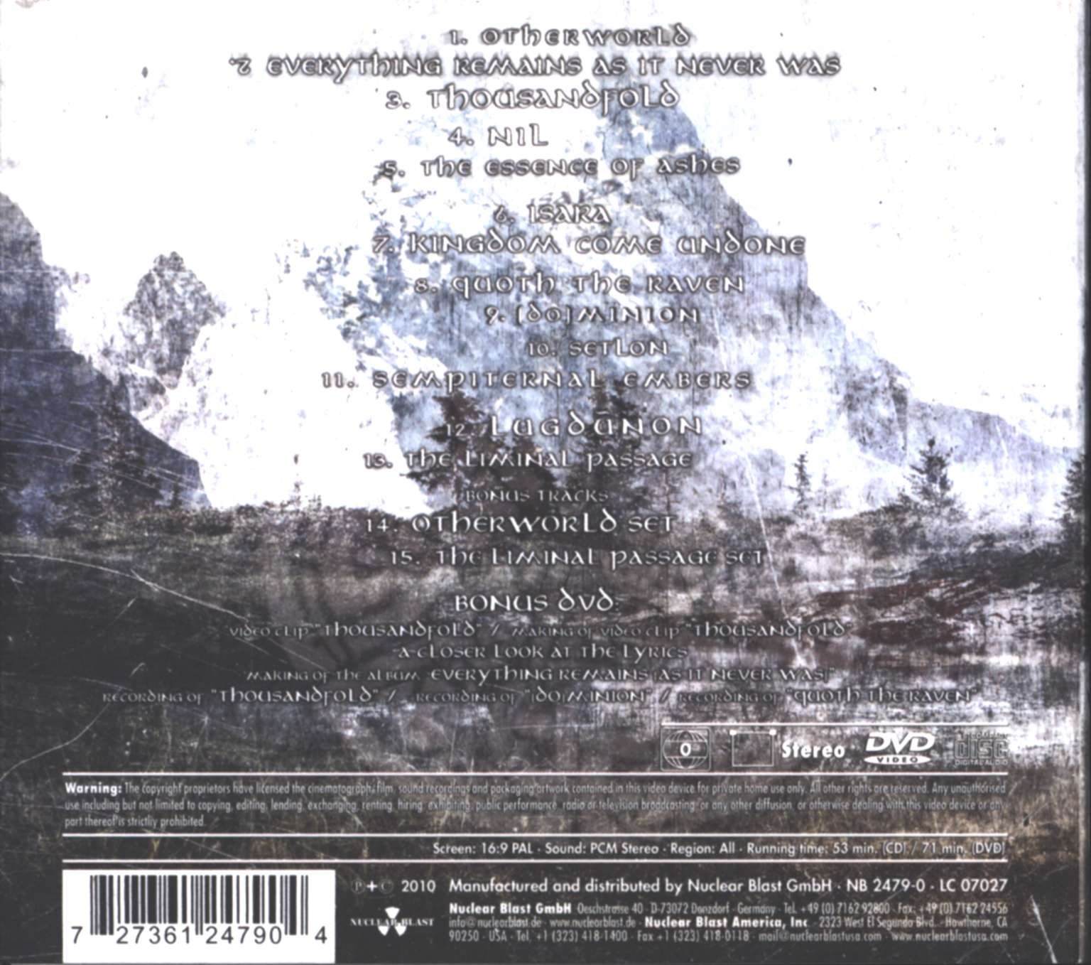 Everything Remains (As It Never Was)