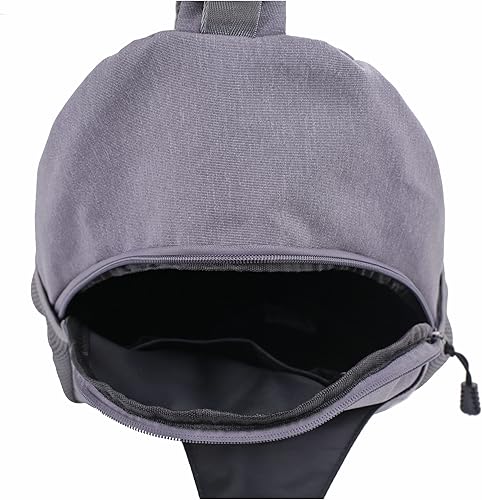 Miniatura 4 de JESSIE & JAMES Mochila multiusos oculta para llevar bolsa ligera cruzada para mujeres y hombres, Gris, Mochilas Sling