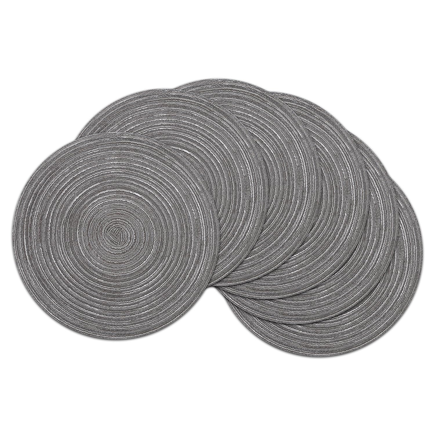 FunWheat, Set di 6 tovagliette rotonde intrecciate, per | FindTheDeal