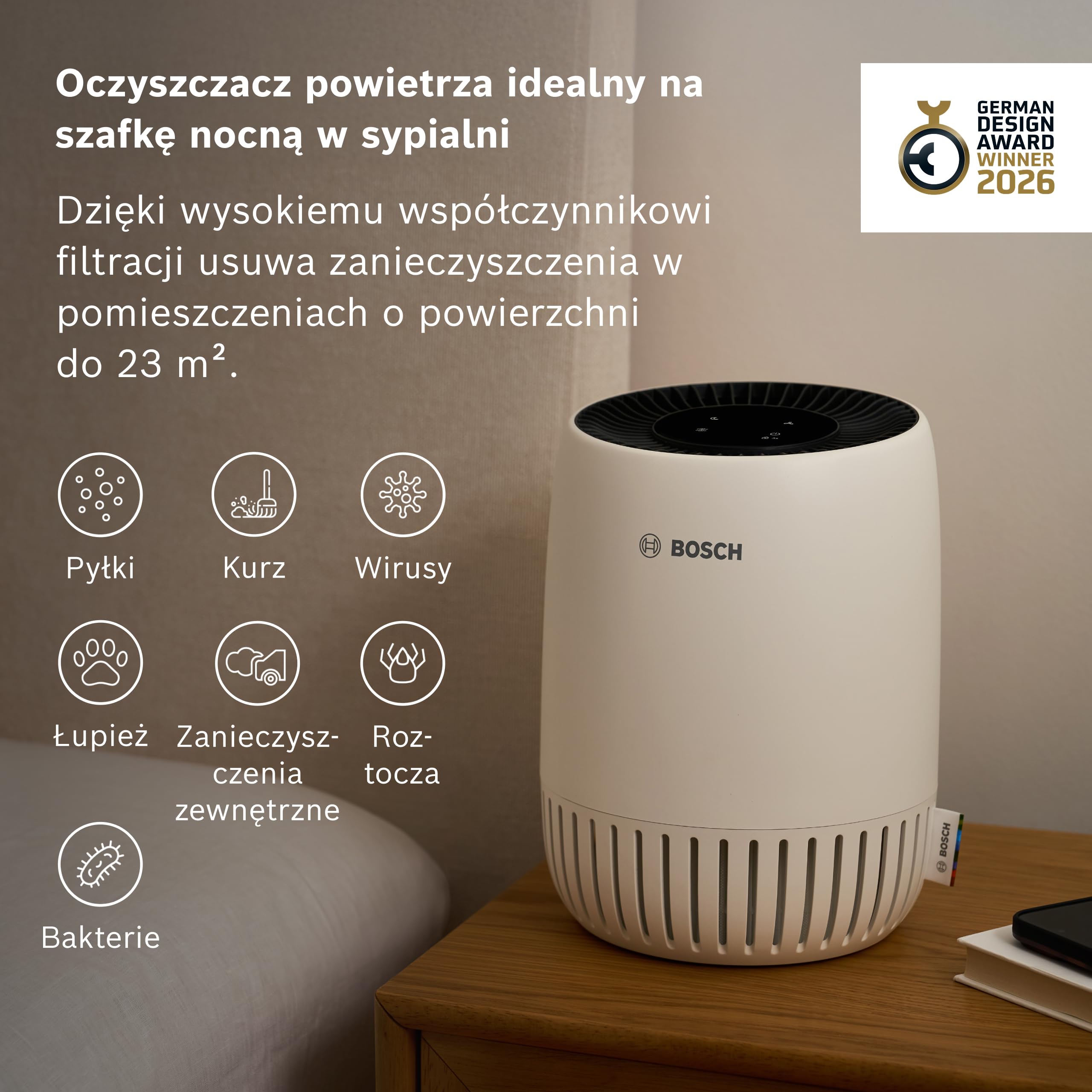 Bosch Air 500, Oczyszczacz Powietrza
