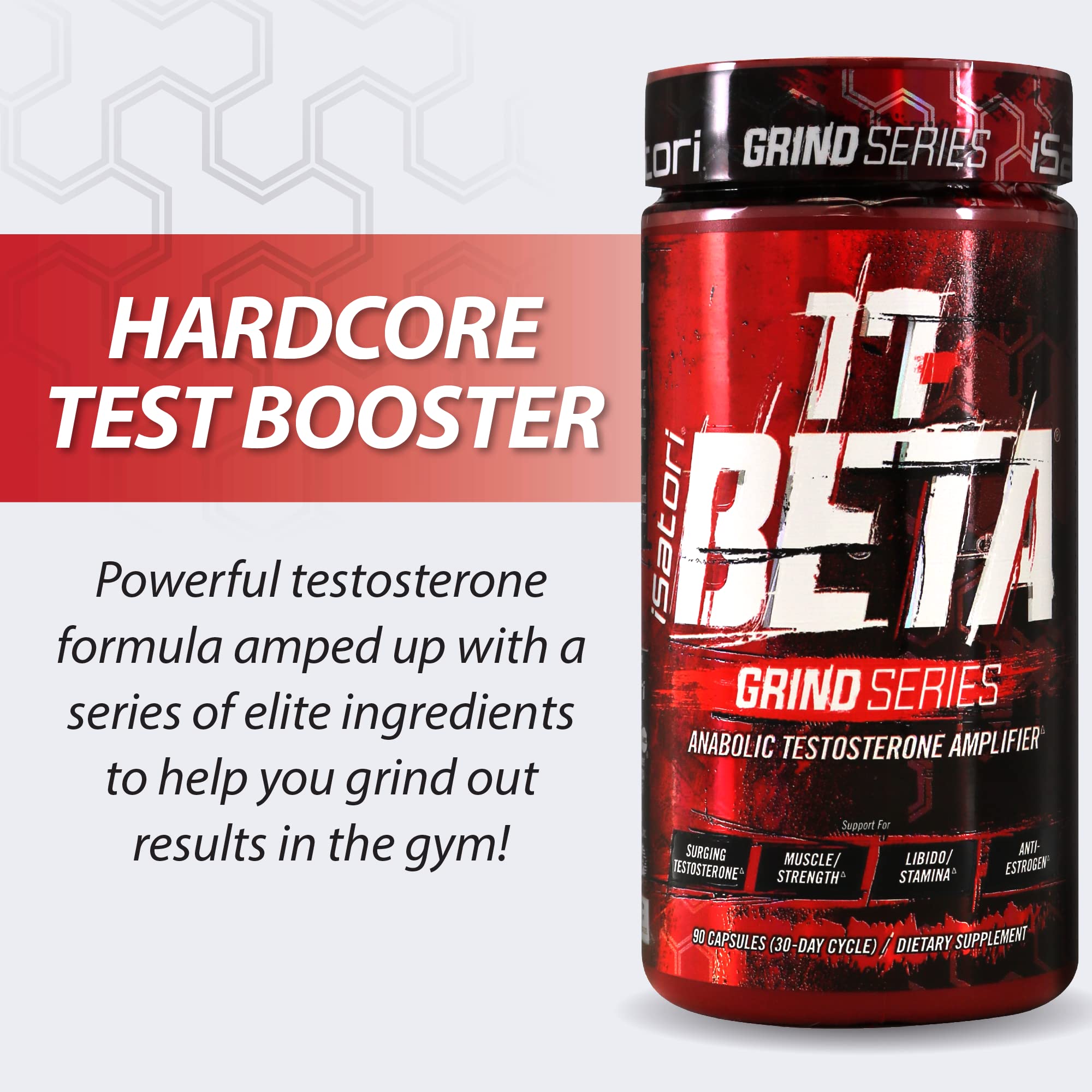 iSatori 17-Beta Anabolic Testosterone Booster - 90 Capsules (30 Servings) — Amazon image 4