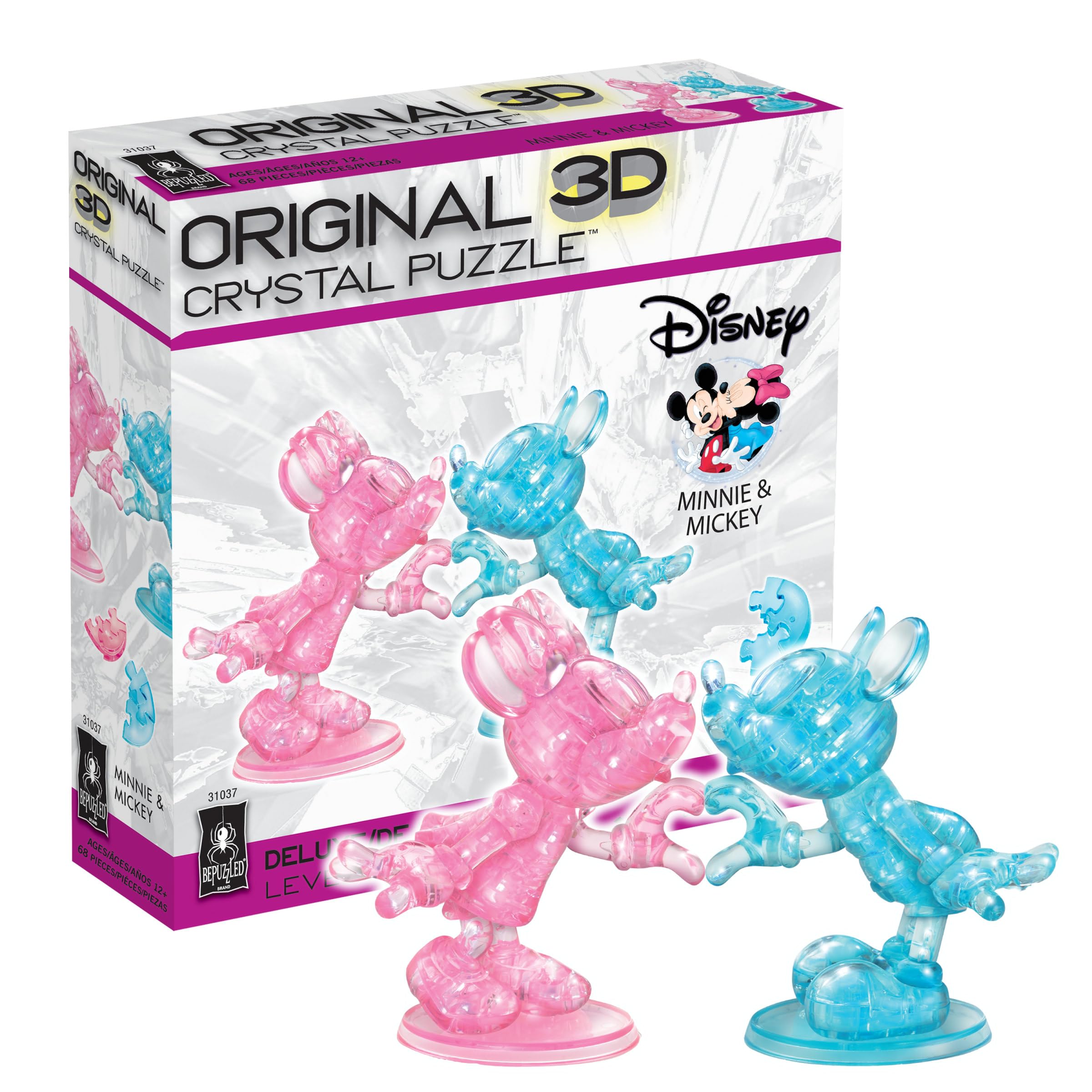 Amazon.com: BePuzzled | Disney Minnie and Mickey Mouse Heart