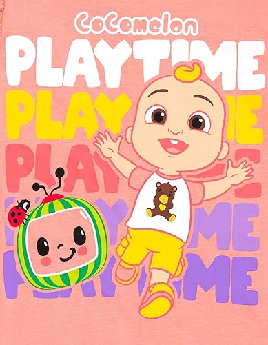Miniatura 4 de CoComelon JJ Cody Nina - Paquete de 2 camisetas para bebés y niños pequeños