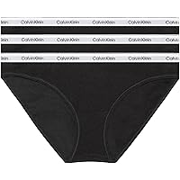 Calvin Klein Donna Slip Taglio Bikini Confezione da 3 Cotone Elasticizzato