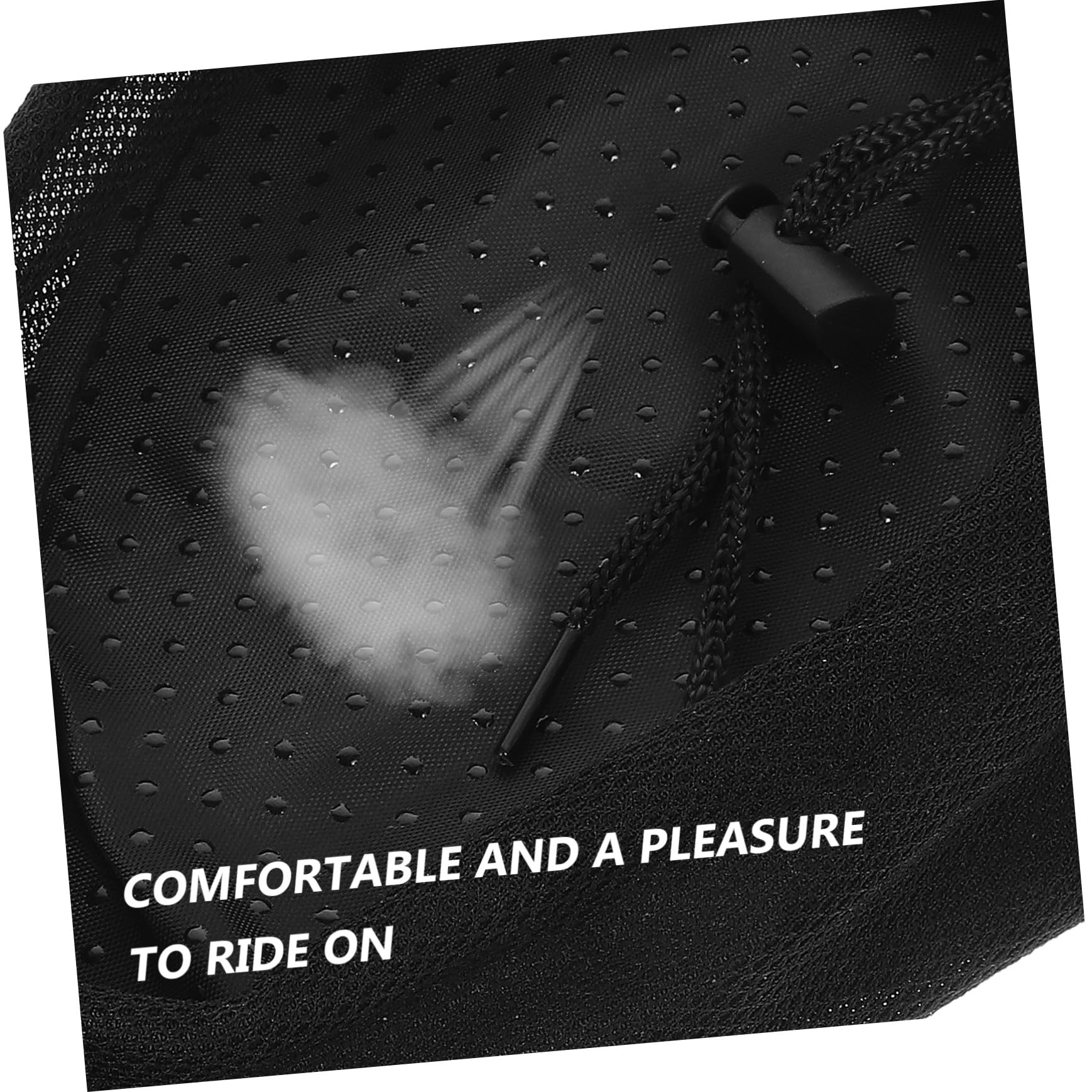 Housse de Selle Silicone Épaisse avec Coussin Mousse Respirante pour VTT Confort Cyclisme Rouge Couleur Aléatoire
