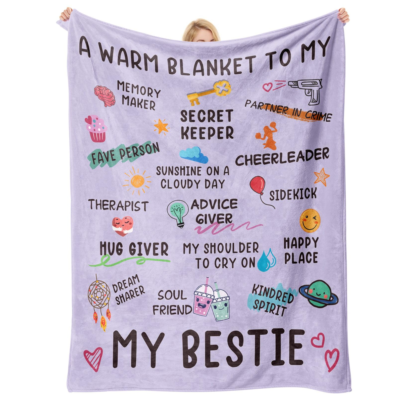 Bestie Gifts for Women, Bestie Birthday Gifts, Friendship Gifts for Women