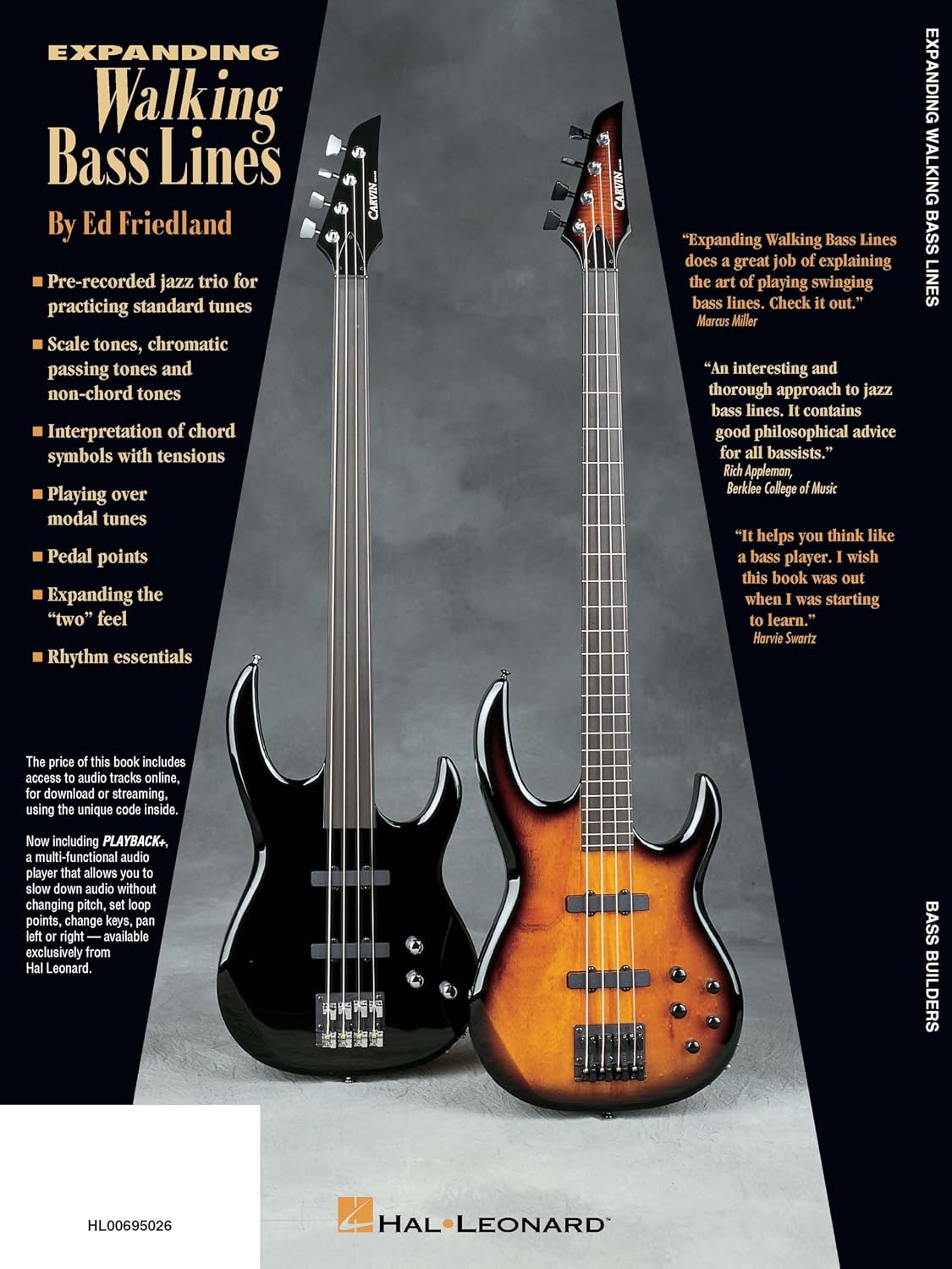 Expanding Walking Bass Lines Book/Online Audio (Bass Builders)