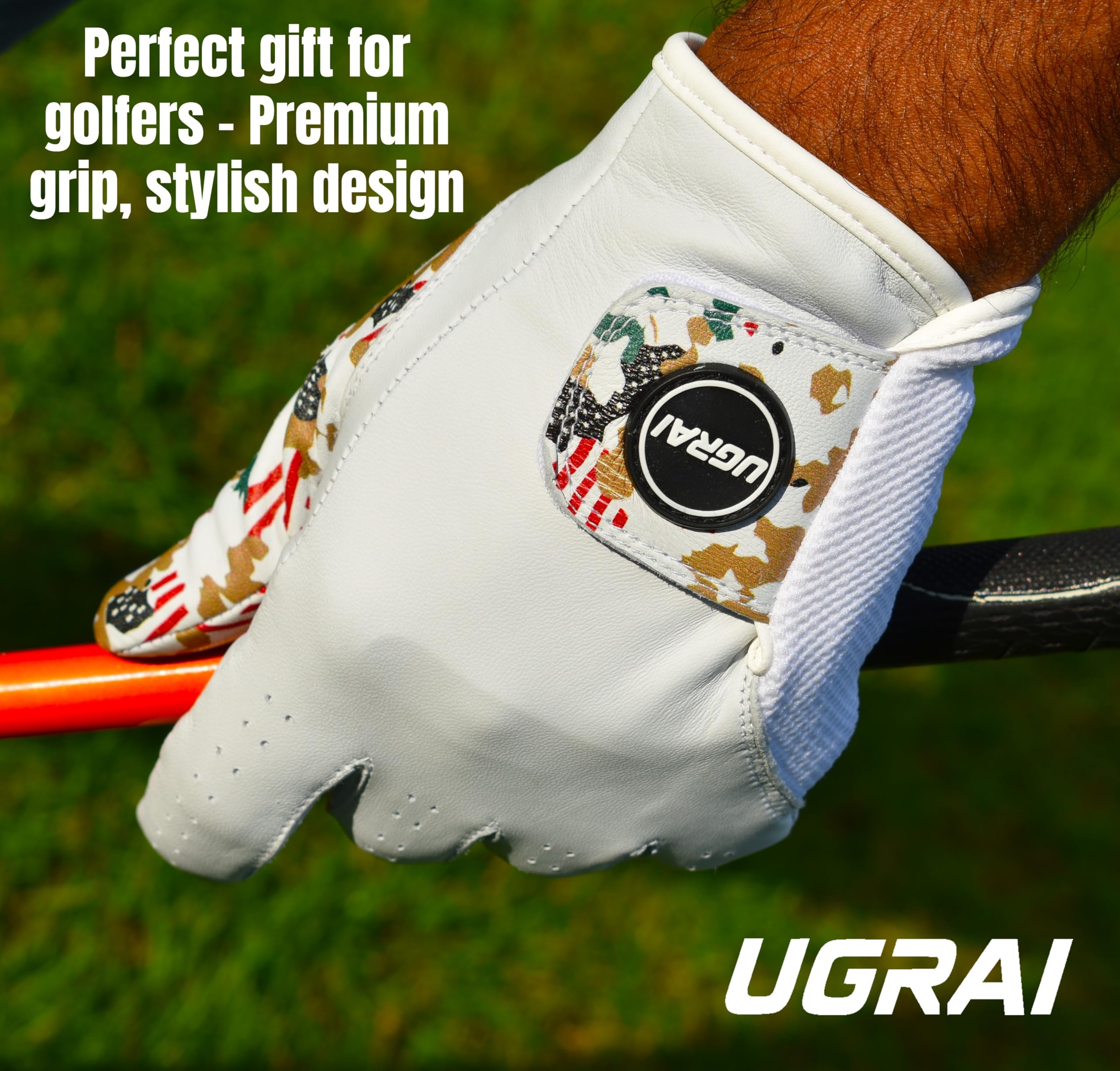 Amazon.com : UGRAI Golf Gloves for Men 100% Cabretta Leather Golf