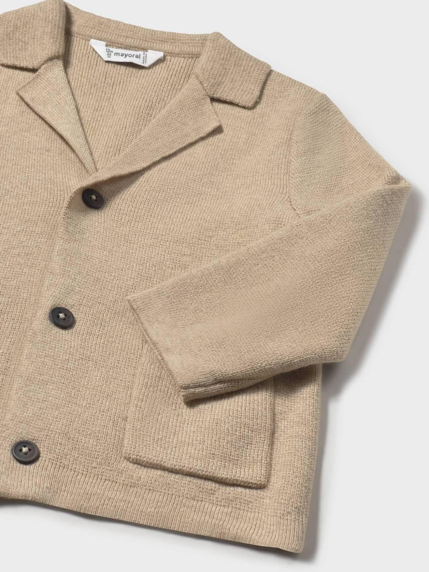 Mayoral Jacke Trikot für Baby - Jungen Beige vigo
