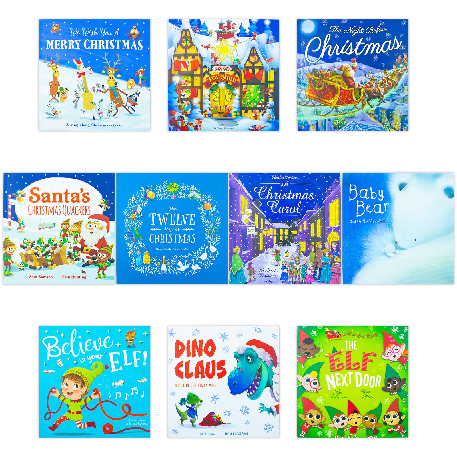 Santas Big Pack of Christmas Stories 10 Book Collection (Christmas Ca | Various