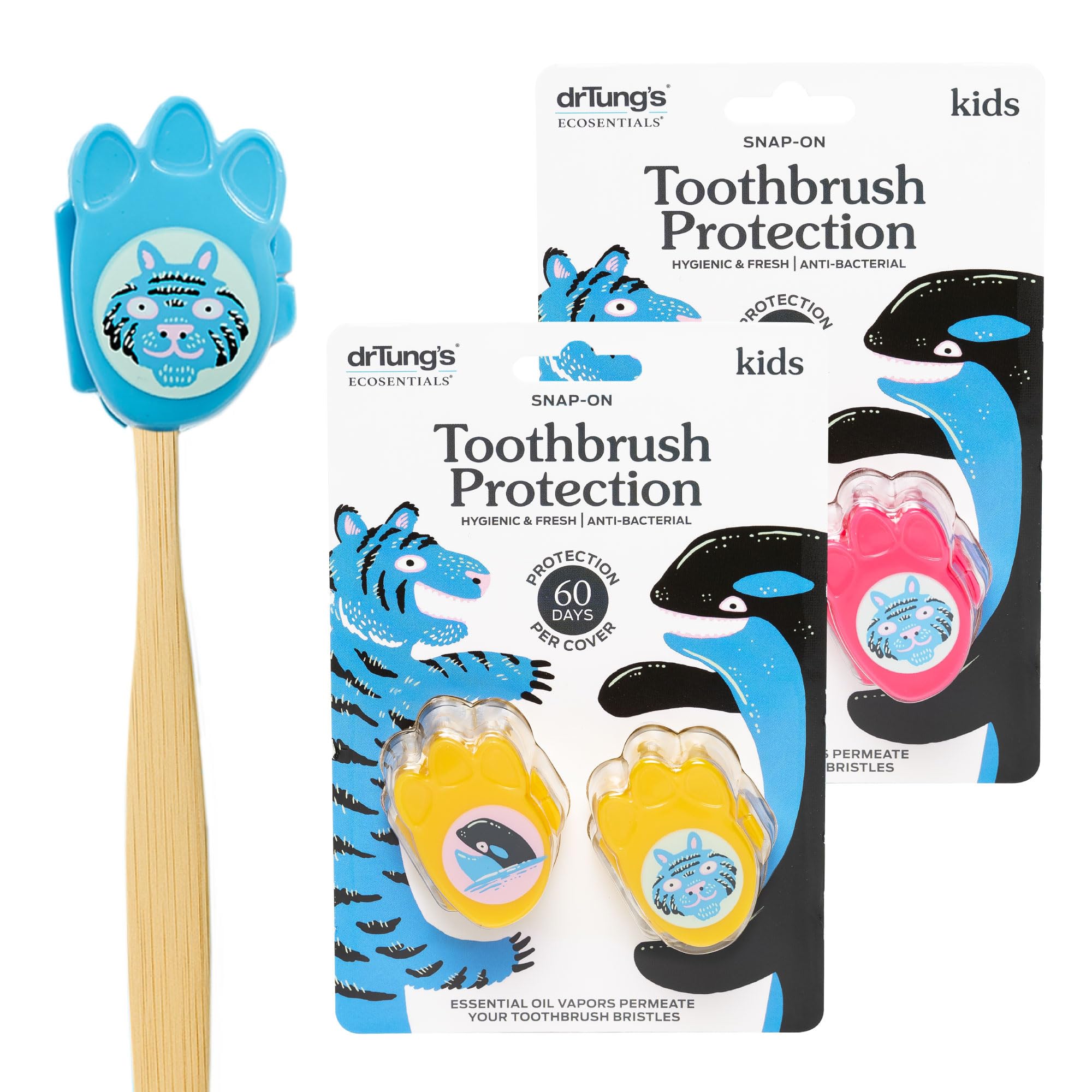 Amazon.com: drTung's Kids Snap-on Toothbrush Protection