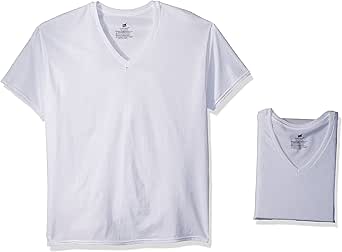 Buy Hanes Mens 10 Pack FreshIQ ComfortSoft Crewneck T-Shirt (White 10-Pack, X-La