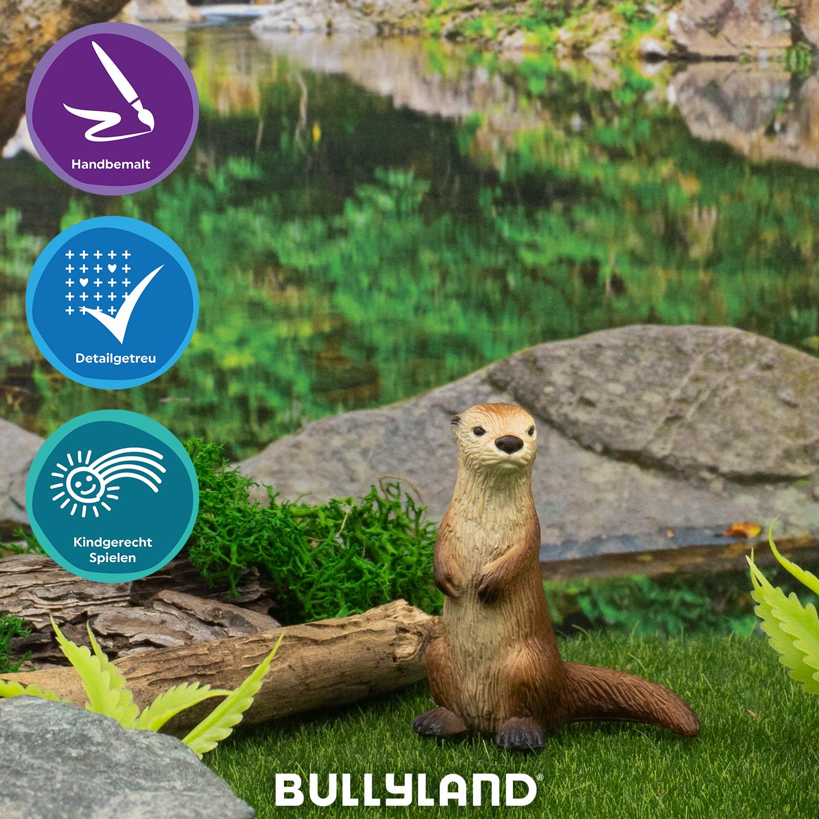 Amazon.com: Bullyland Otter Action Figure, 1.97