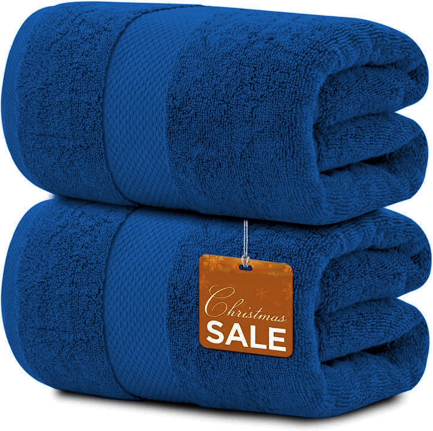 Nimsay Home Luxe 100% Egyptisch katoenen badlakens, superzacht gekamd, effen, 600 g/m², absorberende badlaken handdoek (wit, 80 x 150 cm