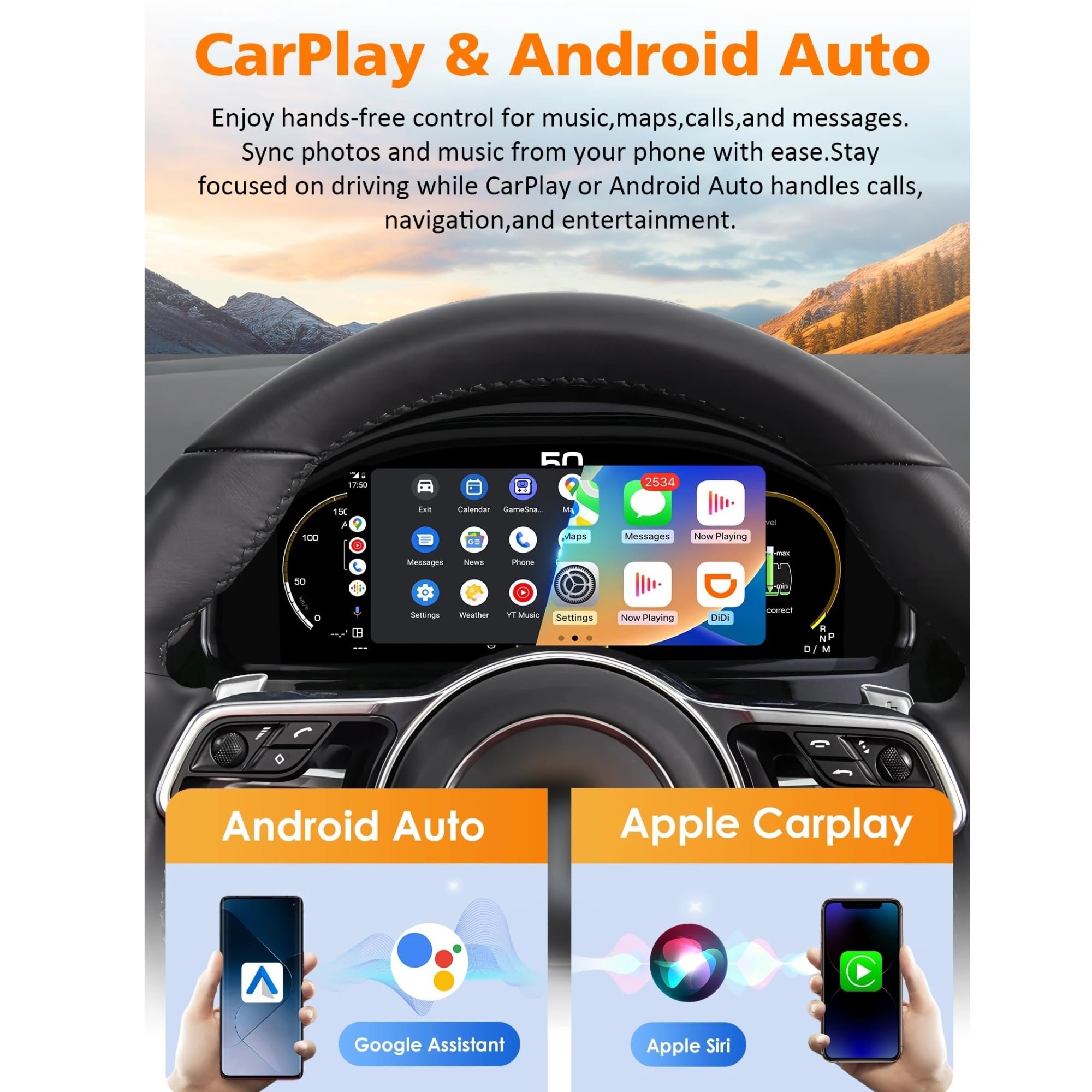 Pantalla para Coche para Cayenne 2011-2017