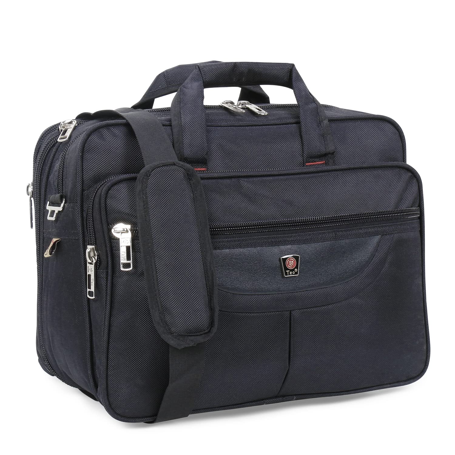 38 Ltrs, 16 Inch Polyester Multipurpose Messenger Bag, For Mechanics, Electrician & Technician/Tool Bag/Shoulder Bag, office Bag with 6 Pockets & Compartments Full Expandable - Black 15 81qHrW79vJL. SL1500